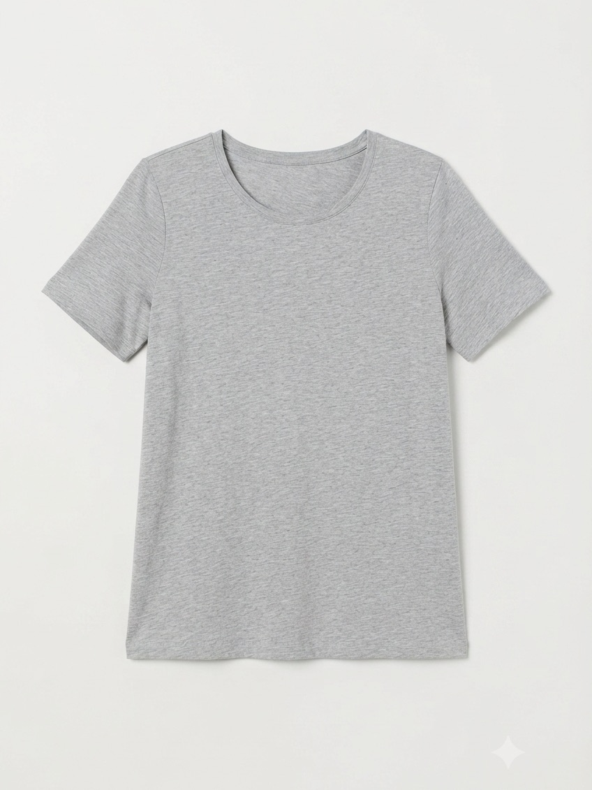 Lululemon Light Grey Love Crew Ii Tee